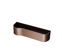 CHAKAE Car Storage Box Center Console Organizers Container With Concealed Cable Hole Soft Silicone Edges None Tool Installation Car Seat Gaps Storage For Phone Key