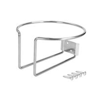 CHAKAE Commercial Stainless Steel Wall Mounted Cup Holder Kitchen Organizers Rack Suitable for Restaurants Offices Homes Use Stainless Steel Cup Holder Wall Mounted