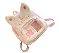 CHAKAE Contemporary School Bag Childrens Plush Dog Backpacks Spacious Interior Scratch Resistant Outdoor Activity Cute Plush Puppy Backpacks