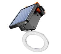 CHAKAE Cycling Solar Tail Light Mountain Bicycles Rear Light Bike Heart/Round Shape Tail Warning Lamp Cycling Solar