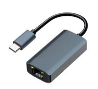 CHAKAE Fast 5000Mbps USB Type C To RJ45 Ethernet Converters Backward For 10/100/1000Mbps Networking Driver USB C Ethernet Adapter