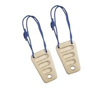 CHAKAE Finger Grip Strengthener Portable Wood Hangs Board Building Cores Strength Wood Hangs Board Climbing Training Pocket Portable Building Strength