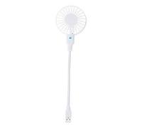 CHAKAE Flexible Neck Small USB Fan With Switching Control Adjustable Angled For Computer Desk Dorm Room Camping Trip 5V1A Power Portable Office Desk Fan