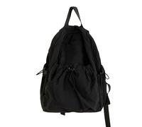 CHAKAE Functional Nylon Backpack School Bag Spacious School Bag For Commuting And Short Trips With Adjustable Shoulder Strap Lightweight Nylon Backpack