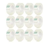 CHAKAE Gift Wrap Tape Transparency Tape Refills Clear Refills All Purpose Transparency Glossy For Office Home School Transparent