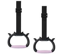 CHAKAE Gymnastic Rings Set Home Fitness Training Equipment With Adjustable Buckle Heightening Pull Rings For Physical Training Strength For Kids