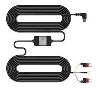 CHAKAE Hard Wire For Dashcam USB C Port With Overcurrent & Short Circuit Protections Converts 12V 24V To Stable 5V/3A Output Continuous Dashcam Power