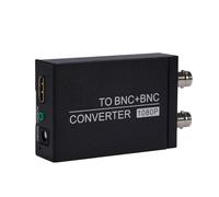 CHAKAE HDTV To BNC Converter Adapters For Game Consoles With 3.5mm Output Supports 480P 5761 NTSC BNC Converter