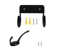 CHAKAE Heat Resistant Wall Hanging Hook for Ironing Tool Metal Design Space Saving Solution Ironing Board Holder Stylish Wall Mounted Iron Holder