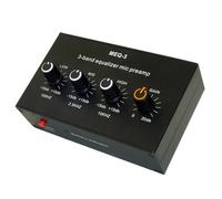 CHAKAE High Fidelitys Microphone Signals Enhancer Microphone Preamplifier Trebles Adjustment For Clearly Sound Reproduction Dynamic