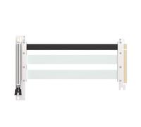 CHAKAE Highly Speed PCIE5.0 X16 Risers Cable For Graphics 90 Degree Angled GPU Extender Stable PCIE Slot 64GB/s Speed 7.87in Graphics Card Extension