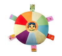 CHAKAE Interactively Plush Dog Flying Saucers Funny Rainbows Plush Flying Saucers For Indoor And Outdoor Playtimes Pet Exercise Toy