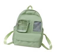 CHAKAE Itabag Backpack Transparents Pin Display Backpack With Inserts For School Concerts Anime Display Satchels Handbags Itabag Backpacks Handbag