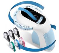 CHAKAE Labelling Device Embossing Device Handheld Embossing Machine Labelling Machine For Students And Hobbyists Portable Handheld Label For Crafting