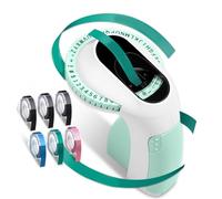 CHAKAE Labelling Device Embossing Device Handheld Embossing Machine Labelling Machine For Students And Hobbyists Portable Handheld Label For Crafting