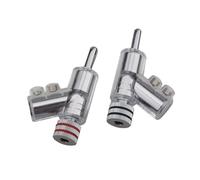CHAKAE Lockable Banana Head Auditory Connectors Plugs For Hifi Sound And Professional Setups Professional Auditory Connectors