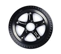 CHAKAE Middle Drives Motor Chain Wheel Chainring 44T/46T/48T/52T Chainring Sprocket Electric Bicycles Crank Arms Chainwheel Middle Motor Chain Wheel