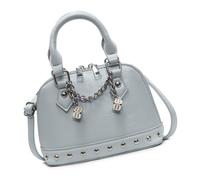CHAKAE Modern Women's Glossy PU Shoulder Bag Handbag Fashion Crossbody Bags With Stylish Rivet Detailing For Various Occasion Elegant Women's Handbag