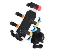 CHAKAE Motorcycle Phone Holder Anti Shake Designs 1 Handed Use Motorcycle Phone Mount Simple Installation Stand For Mobile Long Distance Ridings Mount