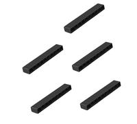 CHAKAE Multifunctional 6.35mm 1/4" Driver Accessory Container Clear Storage Solution Suitable For Mechanics DIYer Enthusiasts Fast Access Screwdriver Bit Strips