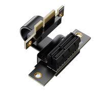 CHAKAE PCIe4.0x1 Extension Cable PCIE4.0x1 Extender For WiFi Slot With Reliability Data Transfer Flexible PCIe Cable NGFF WiFi