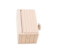 CHAKAE Plastic Garage Design Hook Key Organizers Wall Mounted Storage Rack Bright Entryway Space Saving Home Accessory Plastic Key Holder