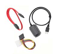 CHAKAE Plugs And Play USB2.0 Adapter Cable For 2.5in/3.5in Hard Disks And Devices With Fast Data Transfer To USB Adapter