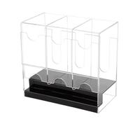 CHAKAE Portable Card Storage Box Multiple Layer Organization Systems Sturdy Organizers for Home Office Essential Durable Organizers
