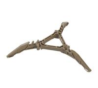 CHAKAE Portable Folding Stove Stand Camping Bottle Shelf Tripod Gas Tanks Bracket Canister Tripods Stand for Camping and Hiking