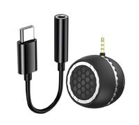 CHAKAE Portable Loudspeaker Phone External Loudspeaker 3.5mm Plug Small Sound Box Supplies For Smartphone Tablet Laptop Outdoor