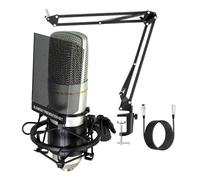 CHAKAE Professional Condenser Studio Vocal Large Diaphragm Microphone For Computer Gaming Live Streaming Broadcast Microphone