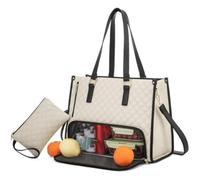 CHAKAE Professional Laptop Bag With Insulated Lunch Storage Compartment Spacious Organization For Fruit Office Devices Computer Bag With Food Storage Space