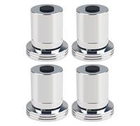 CHAKAE Set Of 1/2/4pcs Anti Vibrate Aluminum Alloy Foot Pad For Amplifiers And Loudspeaker With Adjustable Height Features Shock Absorbing Stand