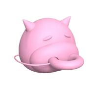 CHAKAE Silicone Cow Head Milk Box Stoppers Funny Pouring Milk Carton Diverter Caps Fun And Practical Pourer Lids Dishwasher Safe Carton Cover