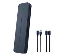 CHAKAE Solid Disk Case Hard Enclosure Support 10/20Gbps Hard Case Type C USB3.1 Fast Transfer Aluminum Housing Storage Expansion