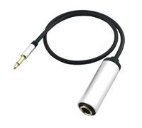 CHAKAE Sound Cord 3.5mm Male To 6.35mm Female Adapter Sound Cable For Professional Equipment 40cm/15.75inch Cable Adapter