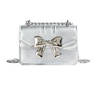 CHAKAE Stylish PU Square Bag With Chain Strap Shoulder Purse Crossbody Bag For Fashion Individuals And Various Occasion Small Crossbody