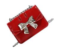 CHAKAE Stylish PU Square Bag With Chain Strap Shoulder Purse Crossbody Bag For Fashion Individuals And Various Occasion Small Crossbody
