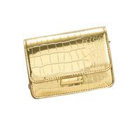 CHAKAE Trendy Small Square Crossbody Bag With Stone Texture Design Practical PU Leather Chain Strap For Women 2025 Fashion Square Bag Women