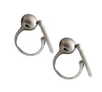 CHAKAE Unique Designs Mokugyo Pattern Rings Sturdy Alloy Comfort Fits Accessory Portable For Trendy Men And Women Daily Use Rings
