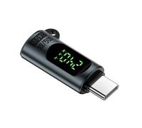 CHAKAE USB C Extension Adapter USB C Adapter With 80Gbps Data Transfer&Real Time Power Display Digital Display Charging Extender