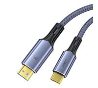 CHAKAE USB C To HDTV Cable 8K@60Hz Type C To HDTV Cable Fast Speed Braided Cord For Phone Data Transfer Converters