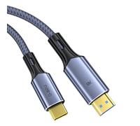 CHAKAE USB C To HDTV Cable 8K@60Hz Type C To HDTV Cable Fast Speed Braided Cord For Phone Data Transfer Converters