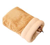 CHAKAE Warm Cats Fleece Bed Plush Liners Cats Nest For Winter Comfortable Large Size Sleep Bag For Cold Weather Snuggling Bedding