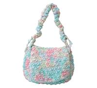 CHAKAE Warm Padded Shoulder Bag For Ladies Underarm Bags Lightweight Nylon Handbag With Multiple Compartments Puffer Bag