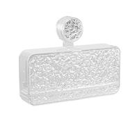 CHAKAE Water Drain Soap Saving Designs Wall Mount Organizers Strong Suction Cup Designs Without Permanent Bathroom Shelf ABS Wall Mounted Soap Dish With Drainage