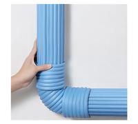 CHAKEUZND Foam Safety Strips Self-Adhesive, Foam Safety Edge Protection Strips 8cm Multicolor Multiple Sizes(Blue,6m/19.68ft)