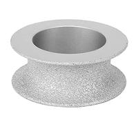 CHAKEUZND grinding wheel, Brazed Diamond Grinding Wheel Concave For Stone Ceramic 7.3 Cm Diameter 1.0-2.5 Cm Height(Concave grinding wheel 2.5)
