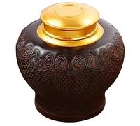 CHAKEUZND Pet Coffin， Wood Cremation Urn For Human Ashes Multicolor(C)