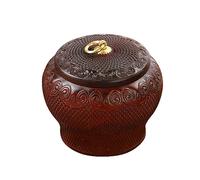 CHAKEUZND Pet Coffin， Wood Cremation Urn For Human Ashes Multicolor(D)